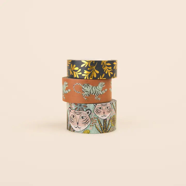 Washi Tape Set of 3 - Mod Tiger