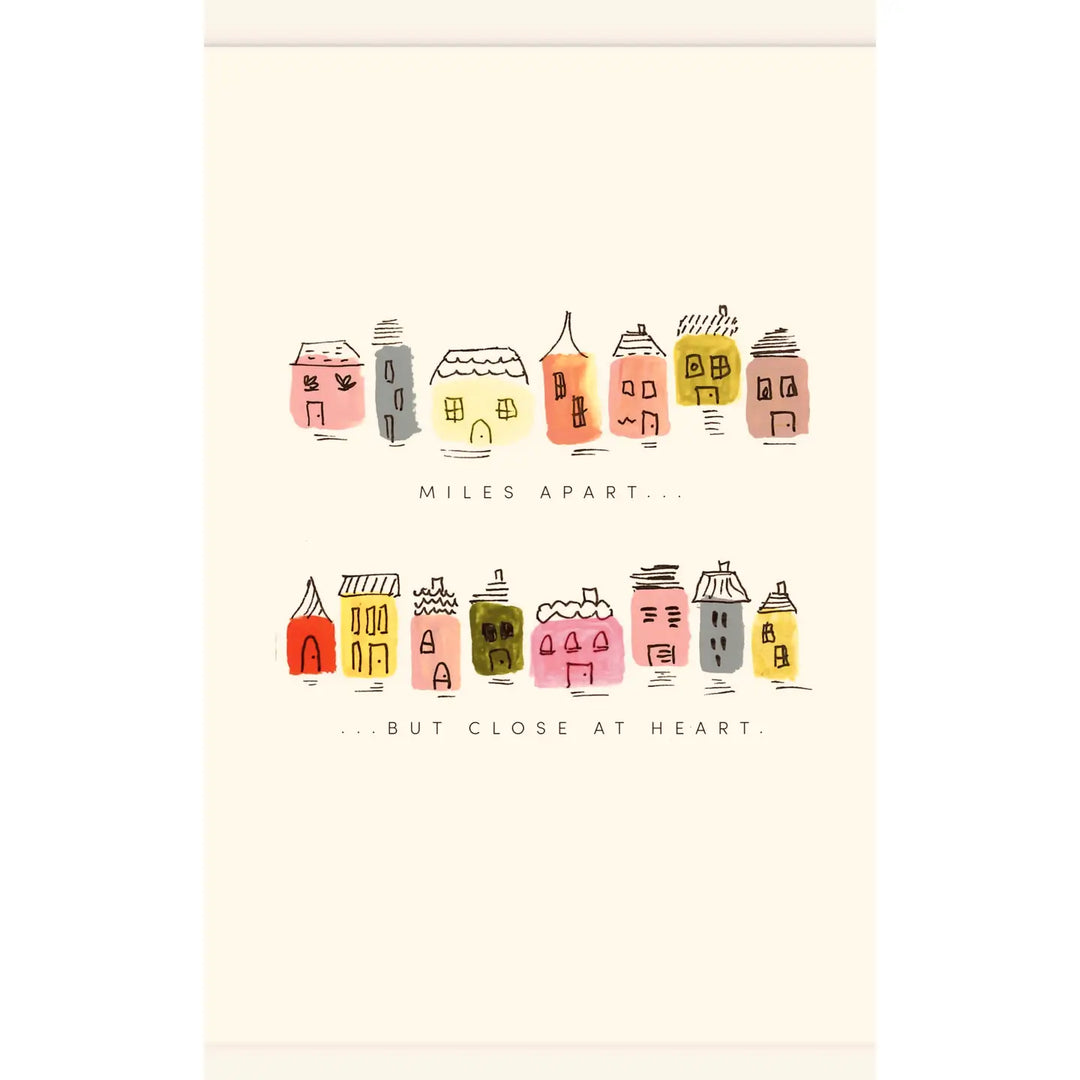 Miles Apart Card