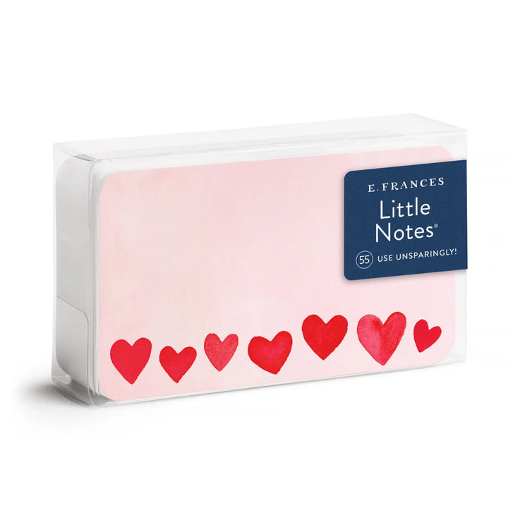 Mini Hearts Blush Little Notes - 55 count