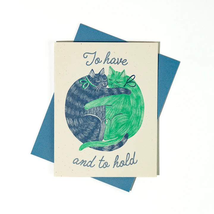 To Have and To Hold - Risograph Card