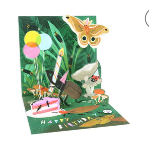 Bugs Birthday Treasures Light-up Pop-up Card