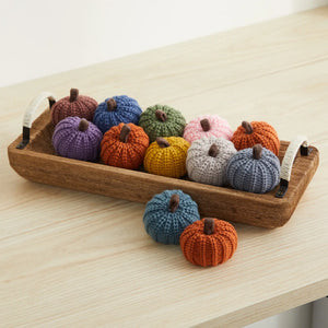 Knit Pumpkins (multiple colors)
