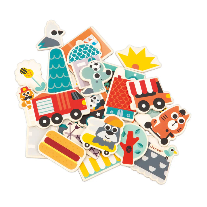 City Magnets - 24 Pieces