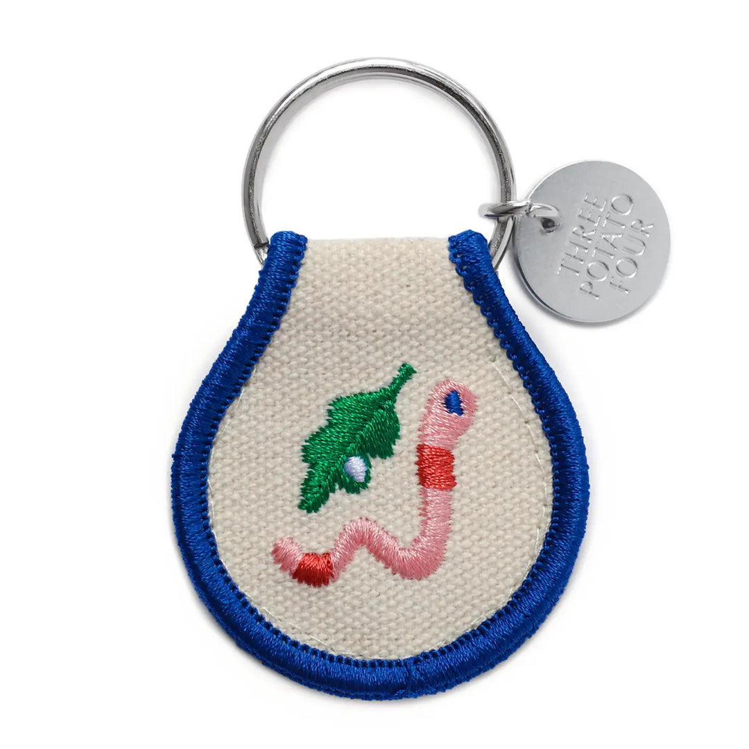Patch Up Keychain Patch Keychain - Worm – Hitchcock Paper Co.