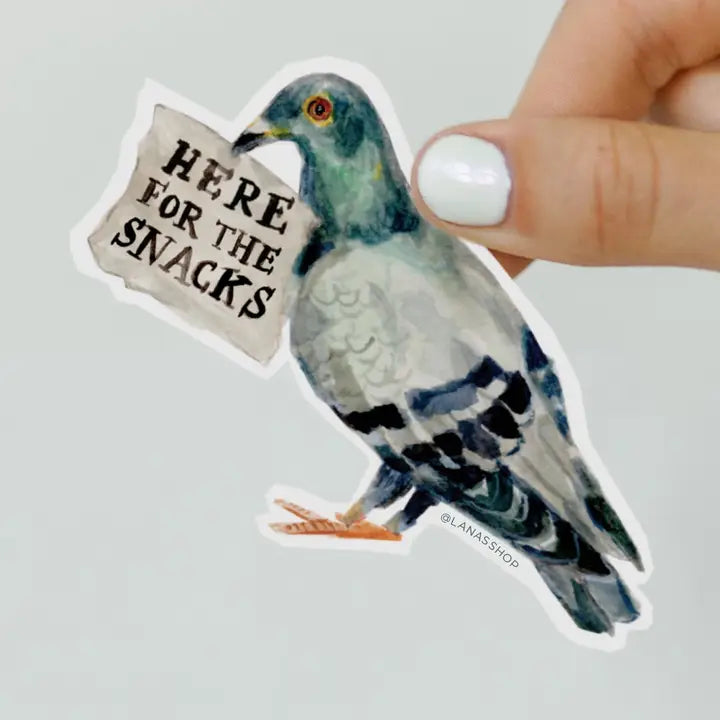 Hungry Pigeon Sticker