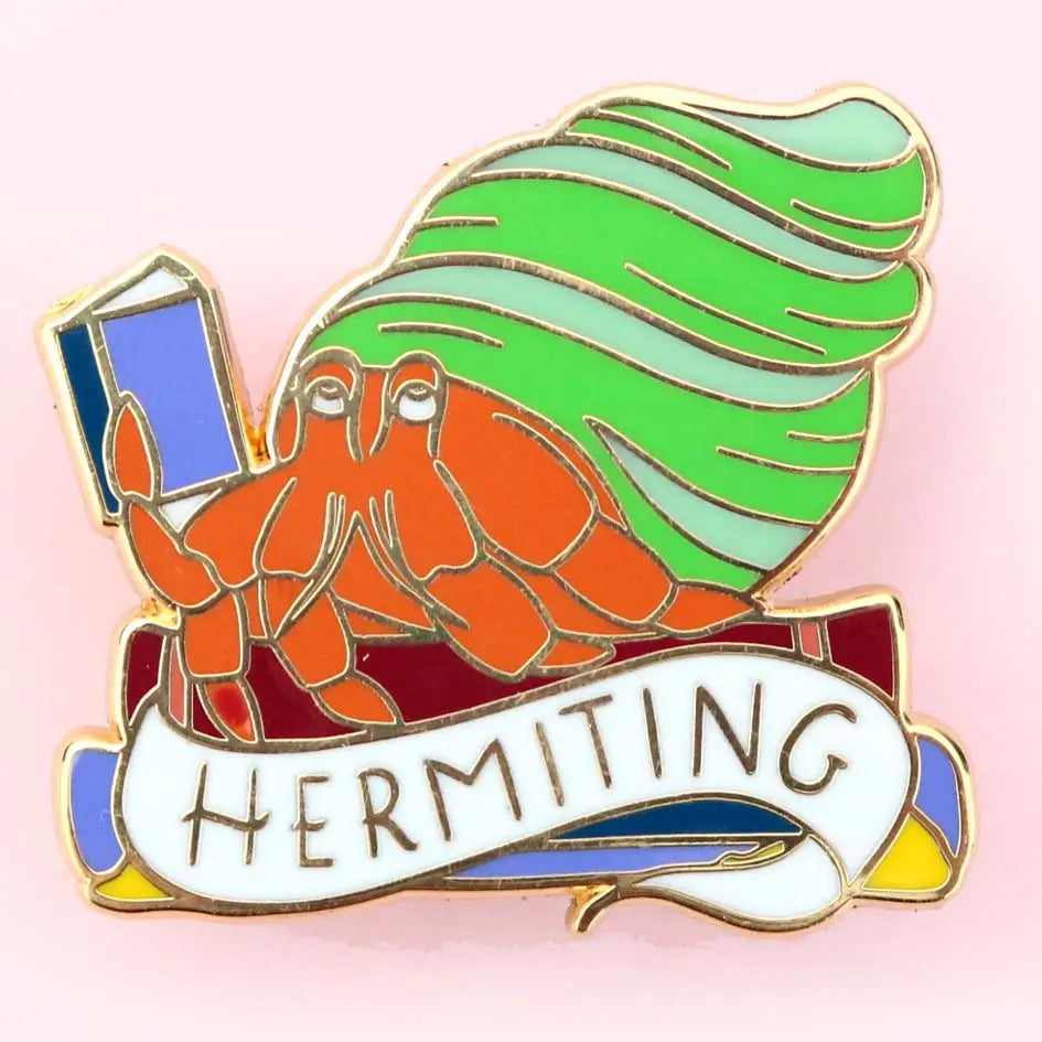 Hermiting Crab Enamel Pin