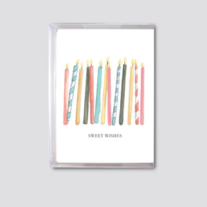 Mini Sweet Wishes Birthday Card (Set of 8)
