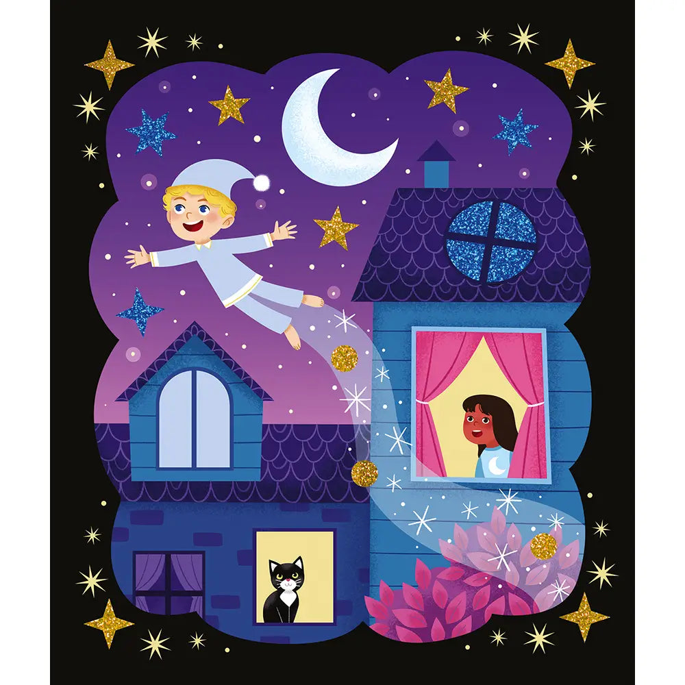 Phosphorescent Sands and Glitter Magic Night