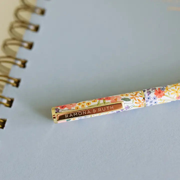 Floral Garden Rollerball Pen
