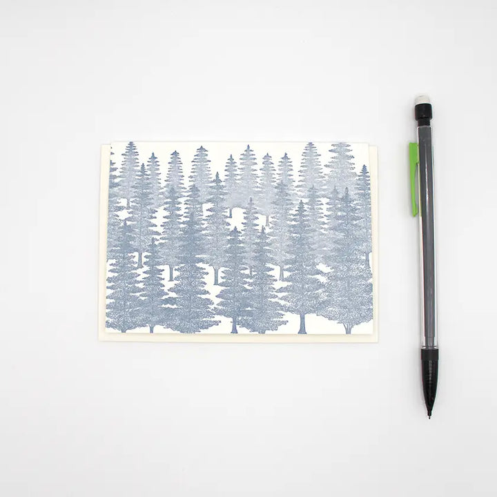 Evergreen Small Note Cards - Set of 6