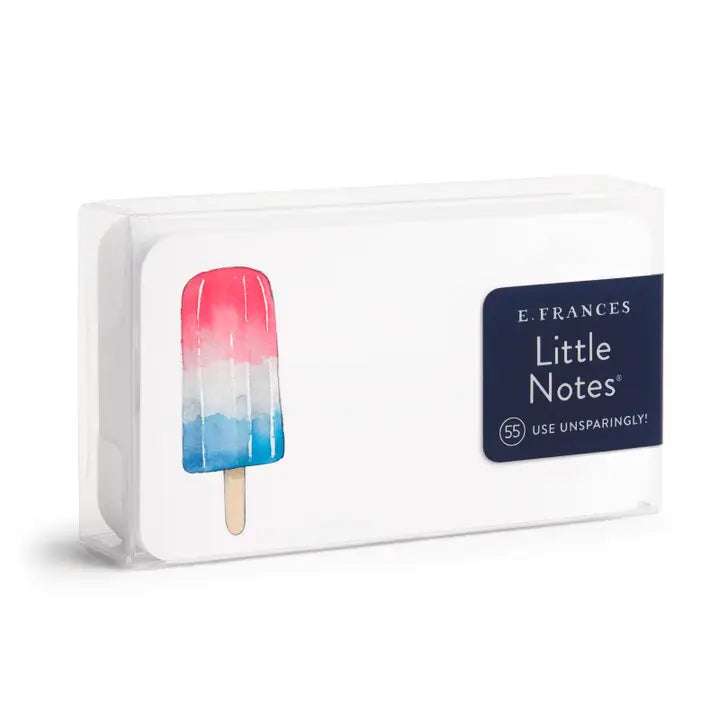 Patriotic Popsicle Little Notes