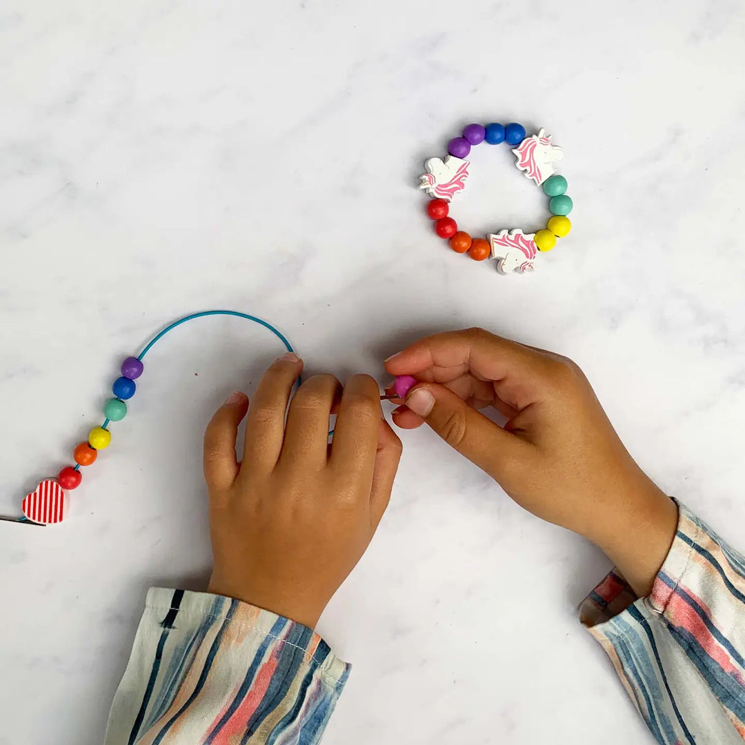 Unicorn and Heart Bracelet Making Kit