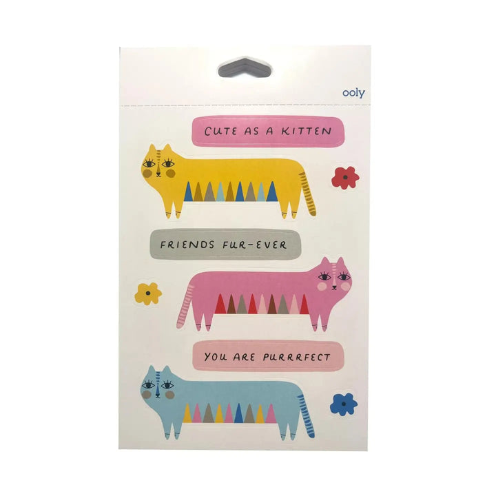 Stickiville X Suzy Dress-Up Cats Stickers