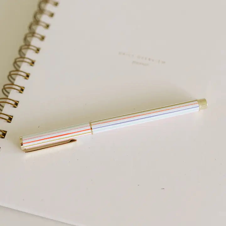 Multi Stripes Rollerball Pen