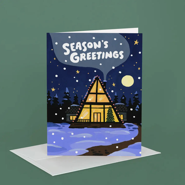 A-Frame Season's Greetings Card