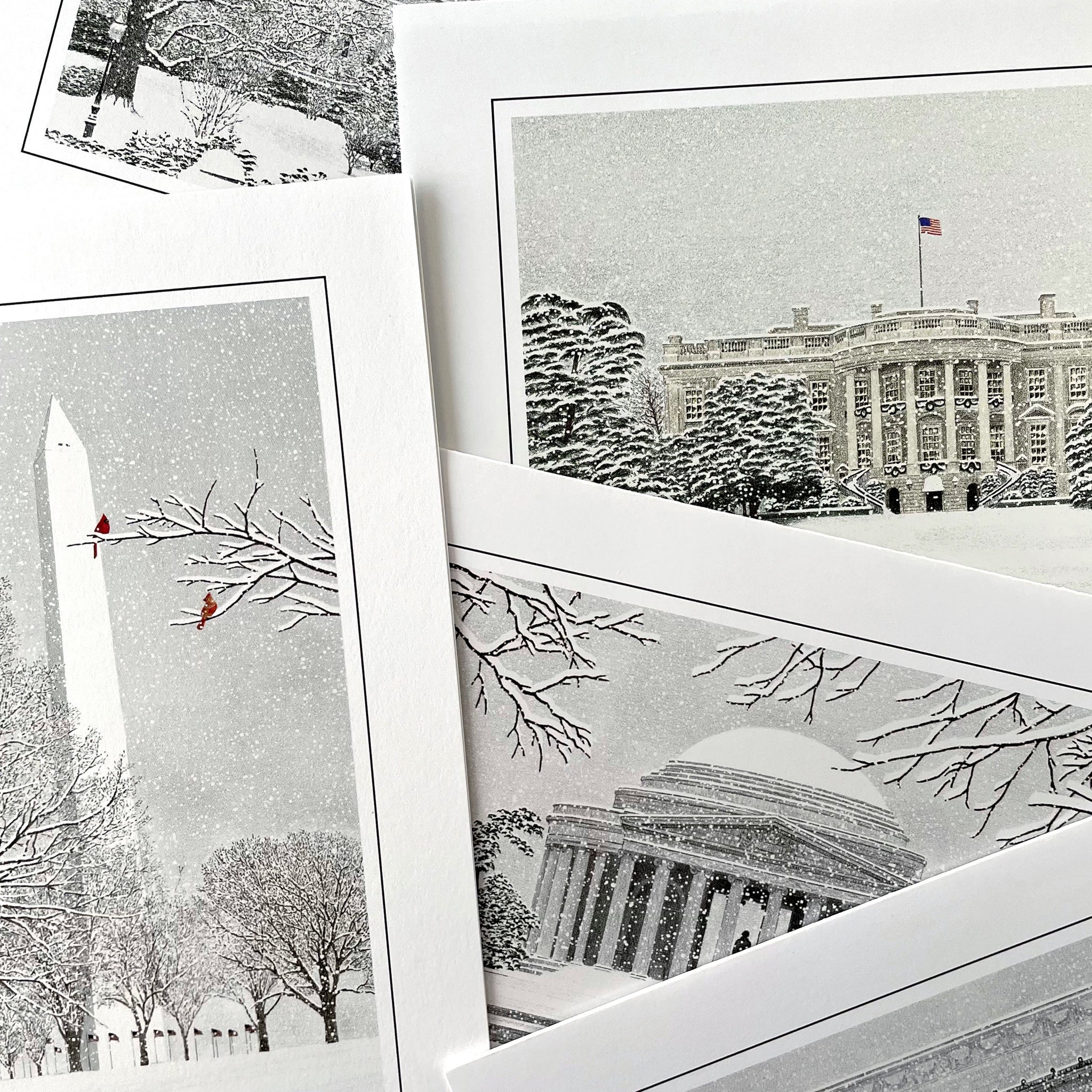 Washington DC Holiday Greeting Card Assortment (Set of 10)