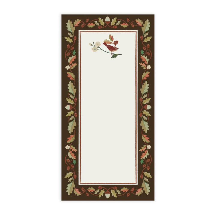 Among the Oaks List Pad