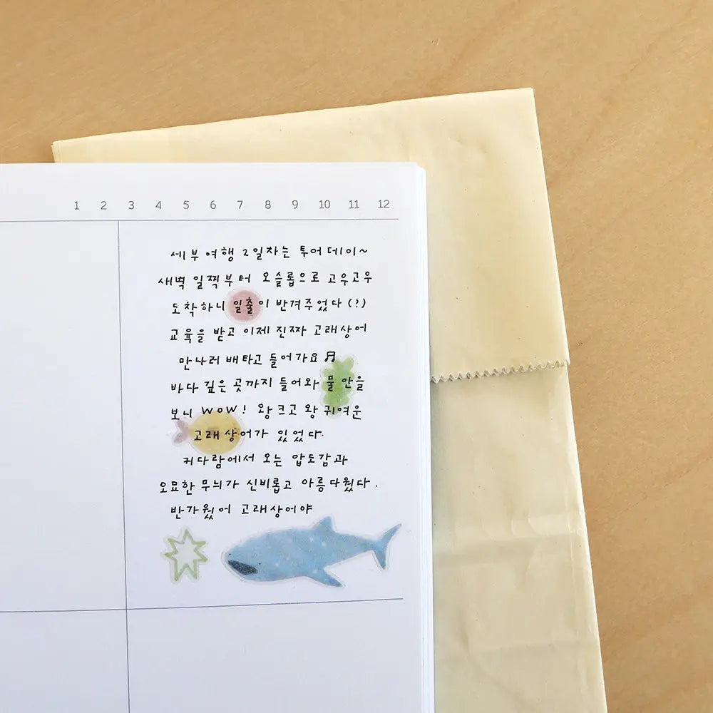 Sticker Sheet - Aqua Aqua