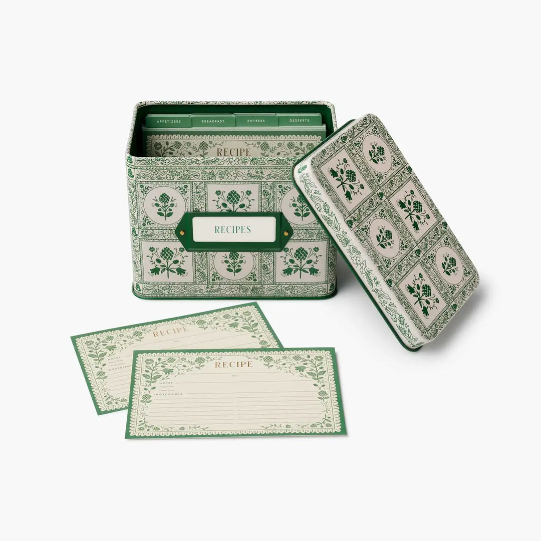 Artichoke Recipe Tin