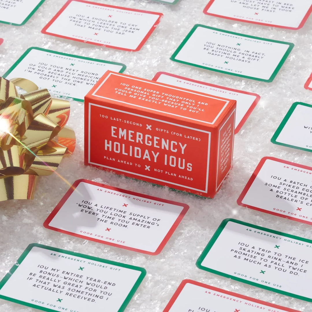 Emergency Holiday IOUs