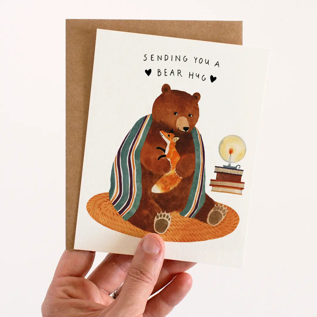 Bear Hug Greeting Card