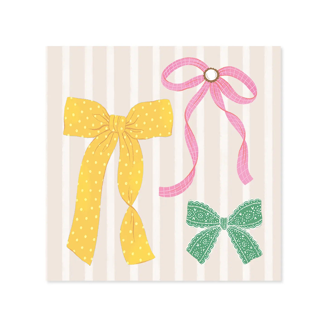 Bows & Rhinestone Birthday Treasures Pop-up Card