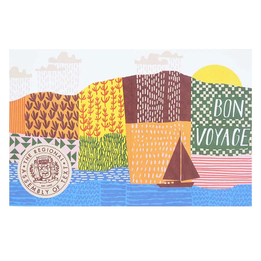 Bon Voyage Landscape Card