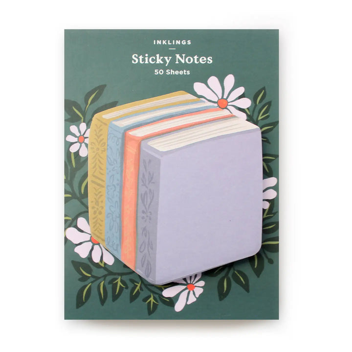 Book Stack Sticky Notes