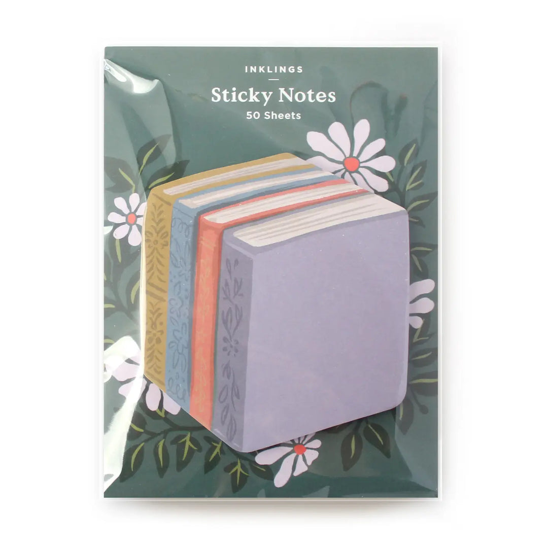 Book Stack Sticky Notes