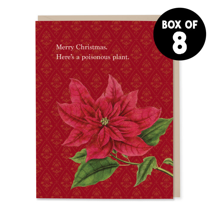 Poisonous Plant Christmas Card (Set of 8)