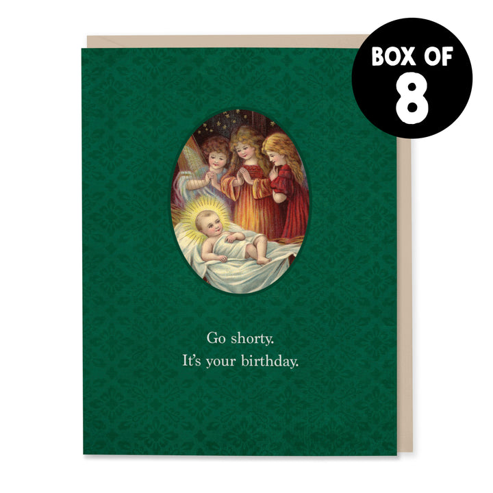 Go Shorty It's Your Birthday Christmas Card (Set of 8)