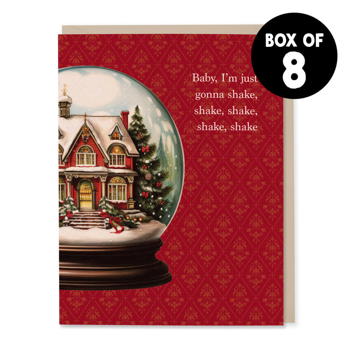 Shake It Off Christmas Card (Set of 8)