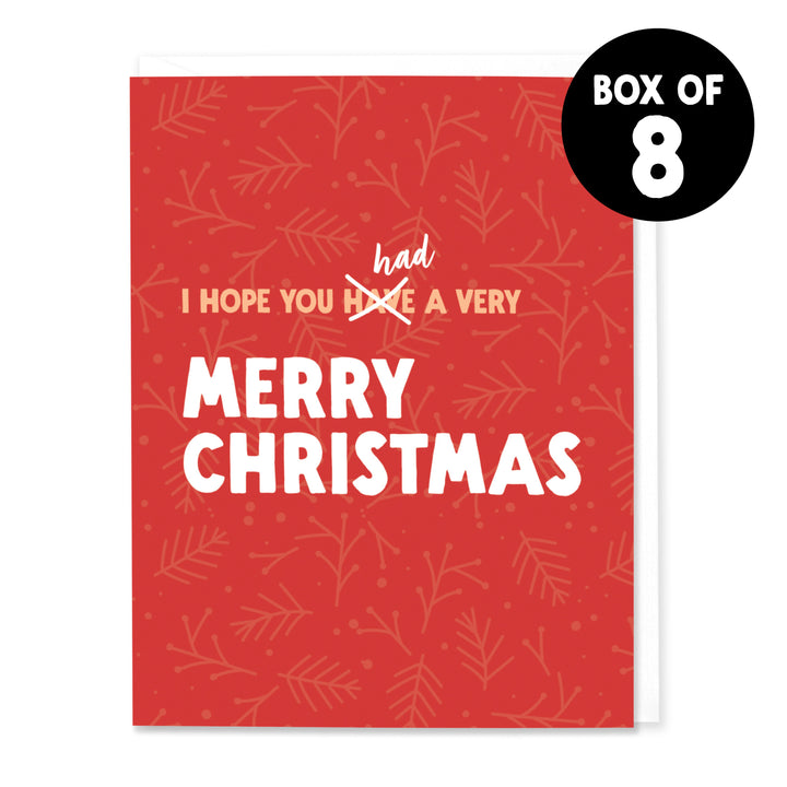 I Hope You Had a Very Merry Christmas (Set of 8)