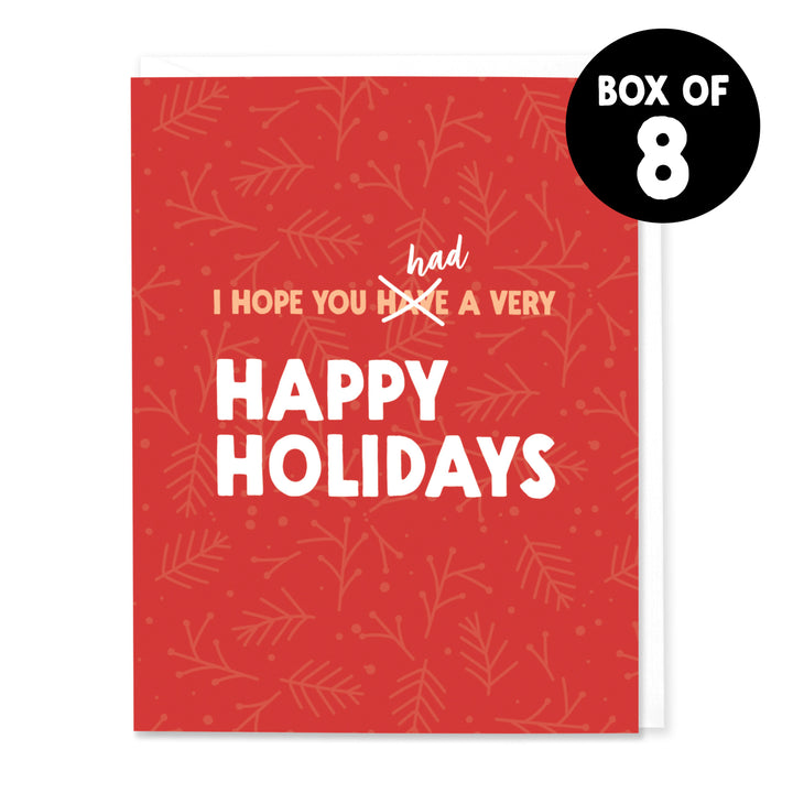 I Hope You Had a Very Happy Holidays (Set of 8)
