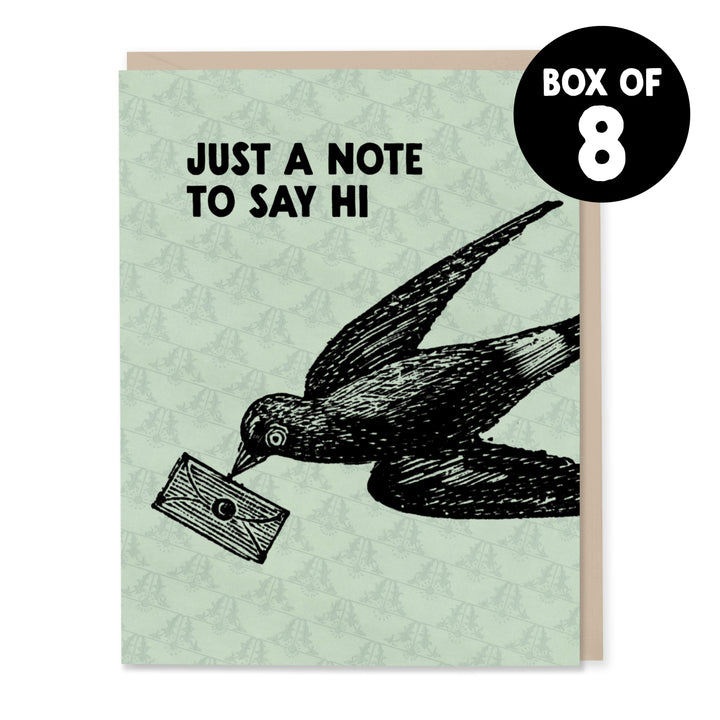 Just a Note to Say Hi Card (Set of 8)