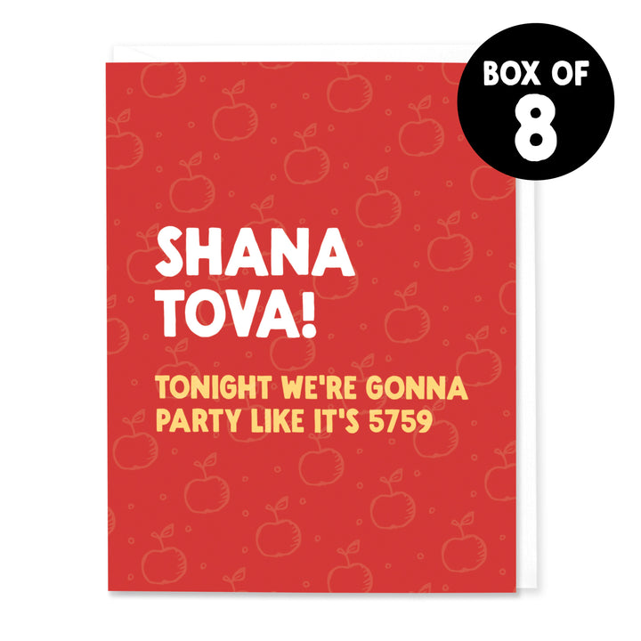 Shana Tova! Party Like It's 5759 Card (Set of 8)
