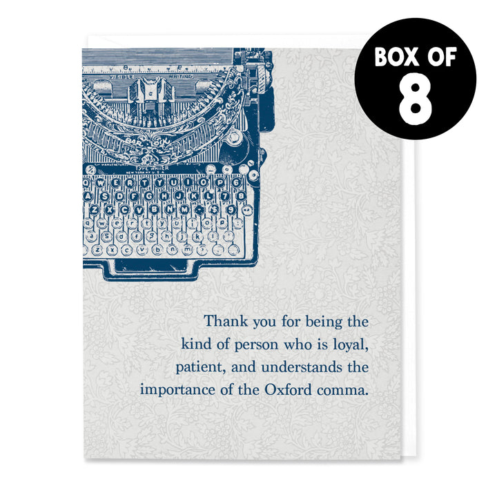 Oxford Comma (Set of 8)