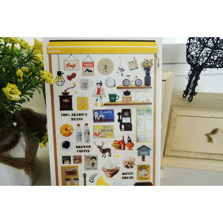 Sticker Sheet - Café