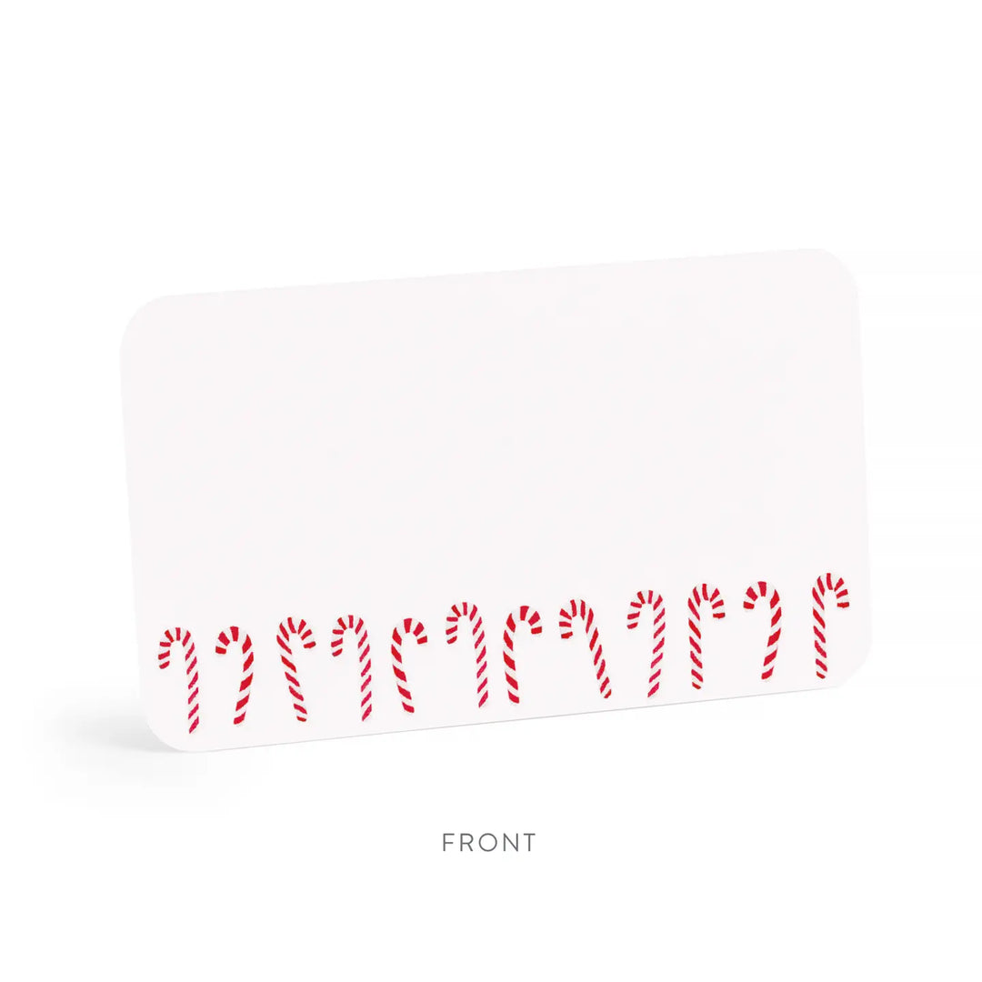 Candy Cane Little Notes