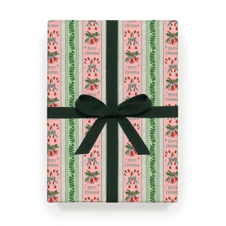 Candy Cane Stripe Continuous Roll