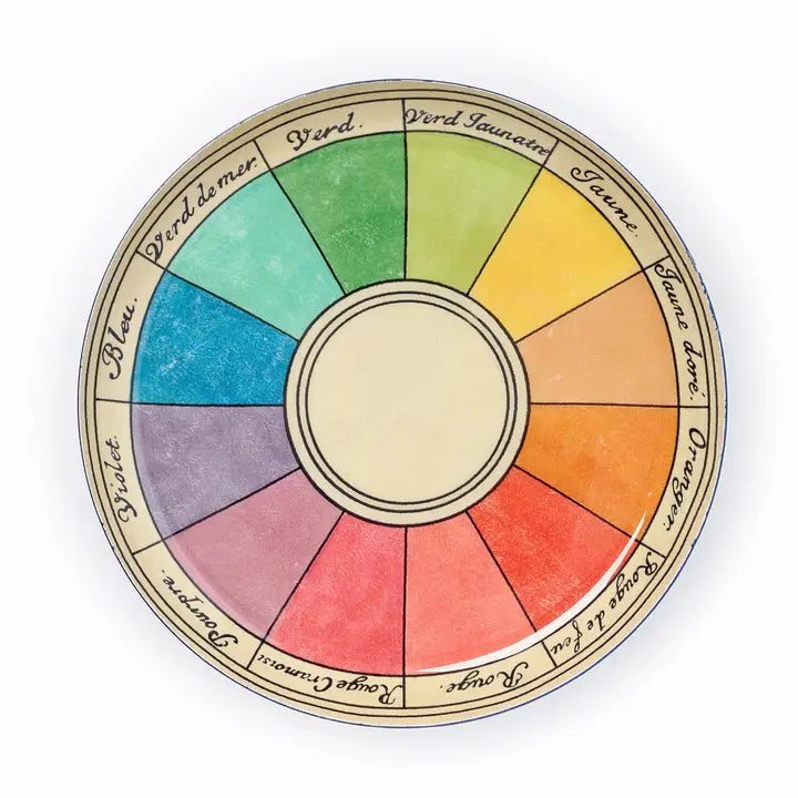 Round Enamel Tray - Cercle Chromatique