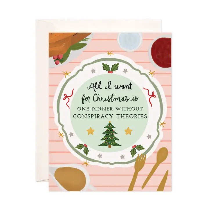 Christmas Conspiracy Theories Card