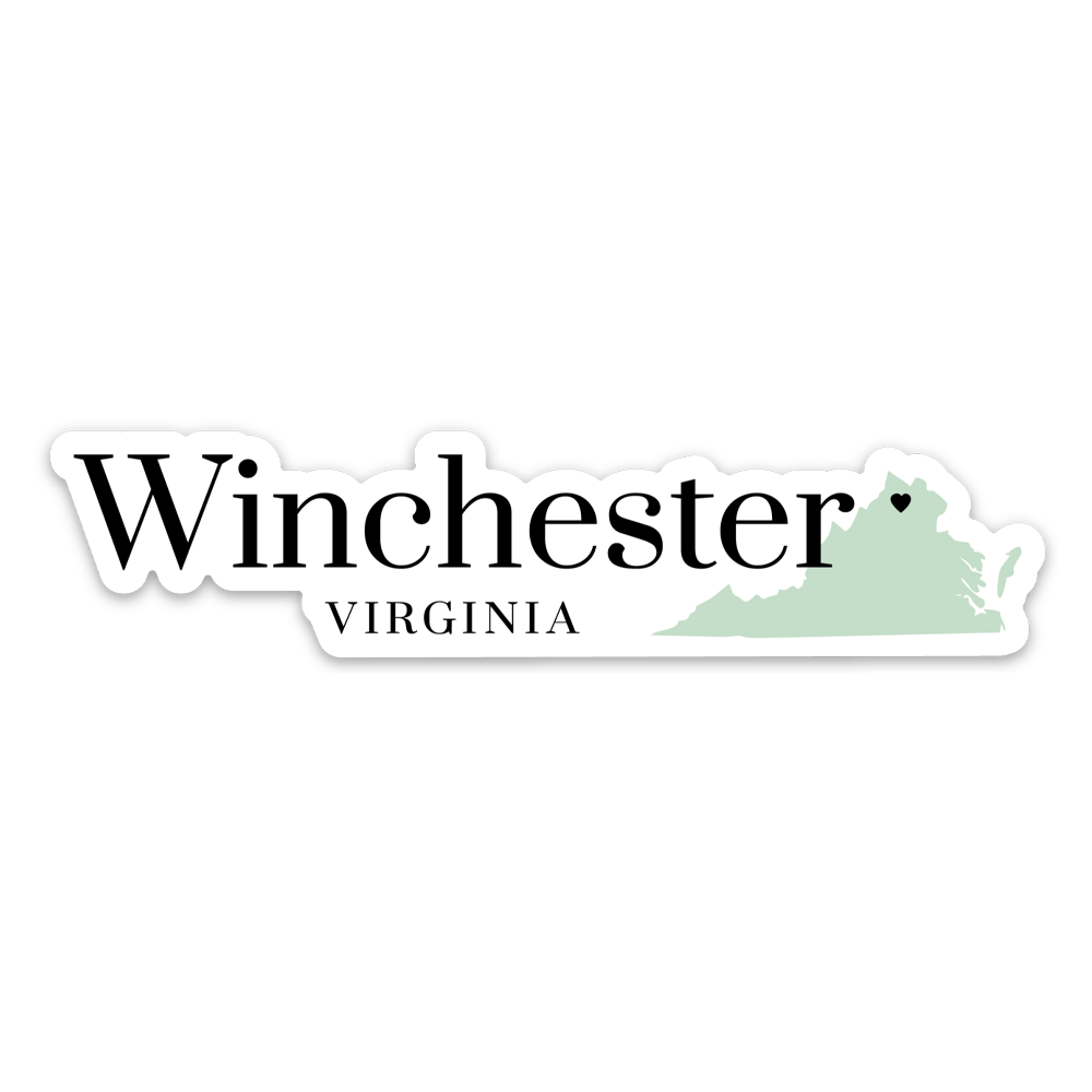 Winchester, VA Sticker