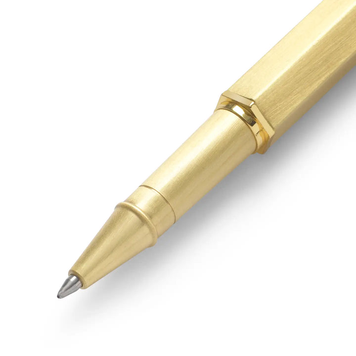 Classic Rollerball Pen with Pen Clip - Gold