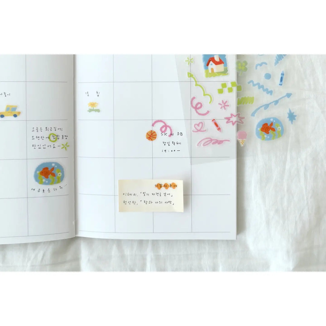 Sticker Sheet - Color Your Days!