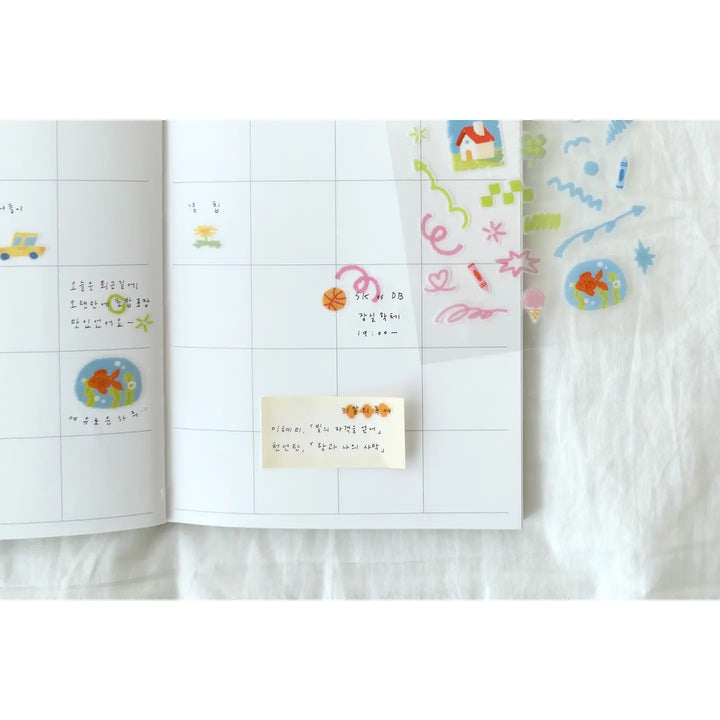 Sticker Sheet - Color Your Days!
