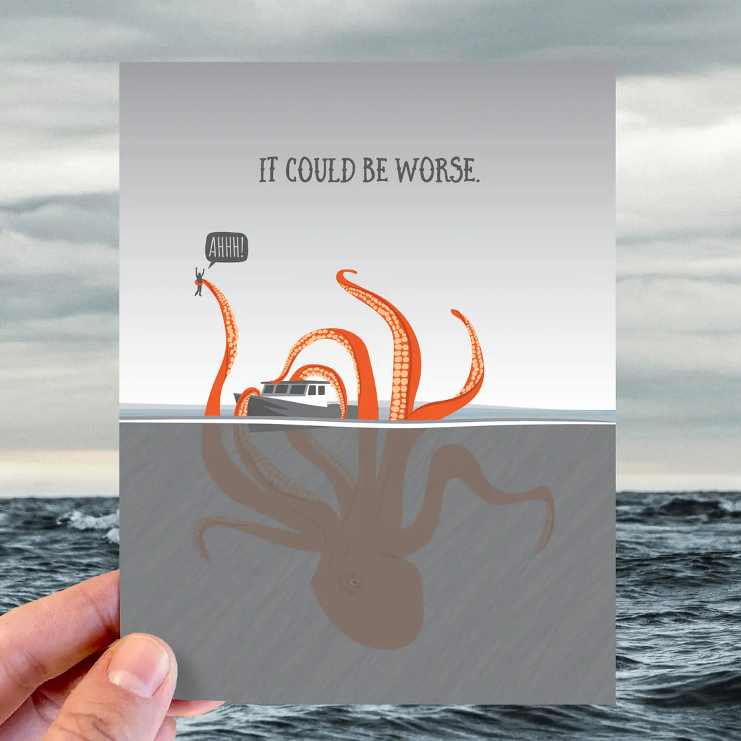 Could Be Worse Kraken Card
