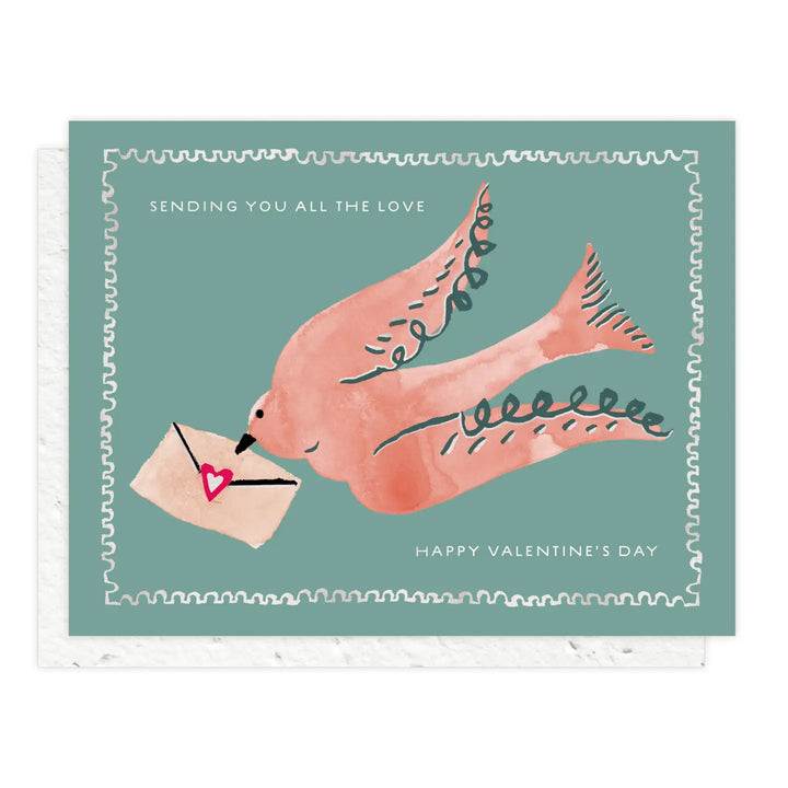 Dove Valentine's Card