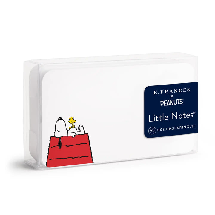 E. Frances X Peanuts - Snoopy Dog House Little Notes