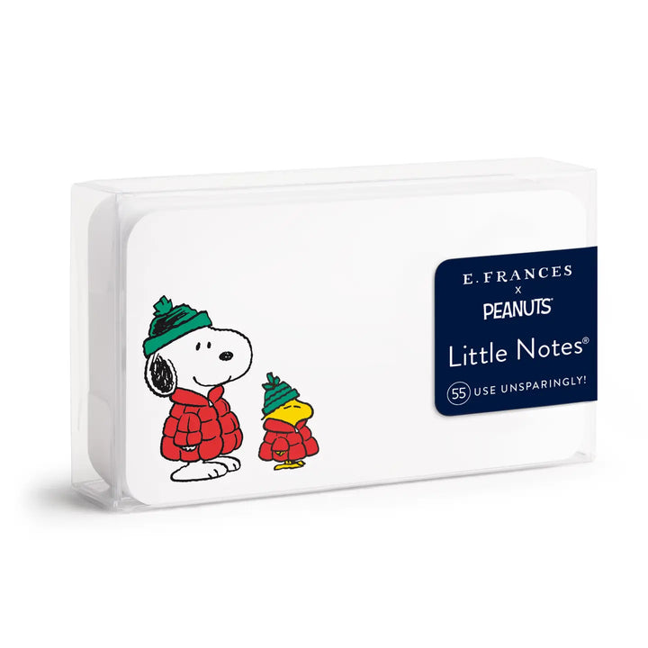 E. Frances X Peanuts - Snoopy and Woodstock Puffer Little Notes